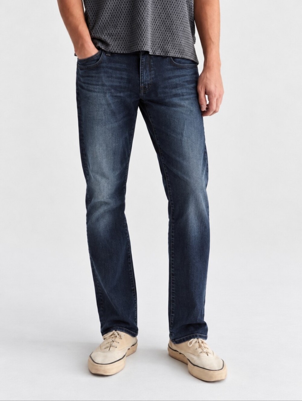 ❤ AG ADRIANO GOLDSCHMIED GRADUATE TAILORED LEG JEANS, 32 × 34